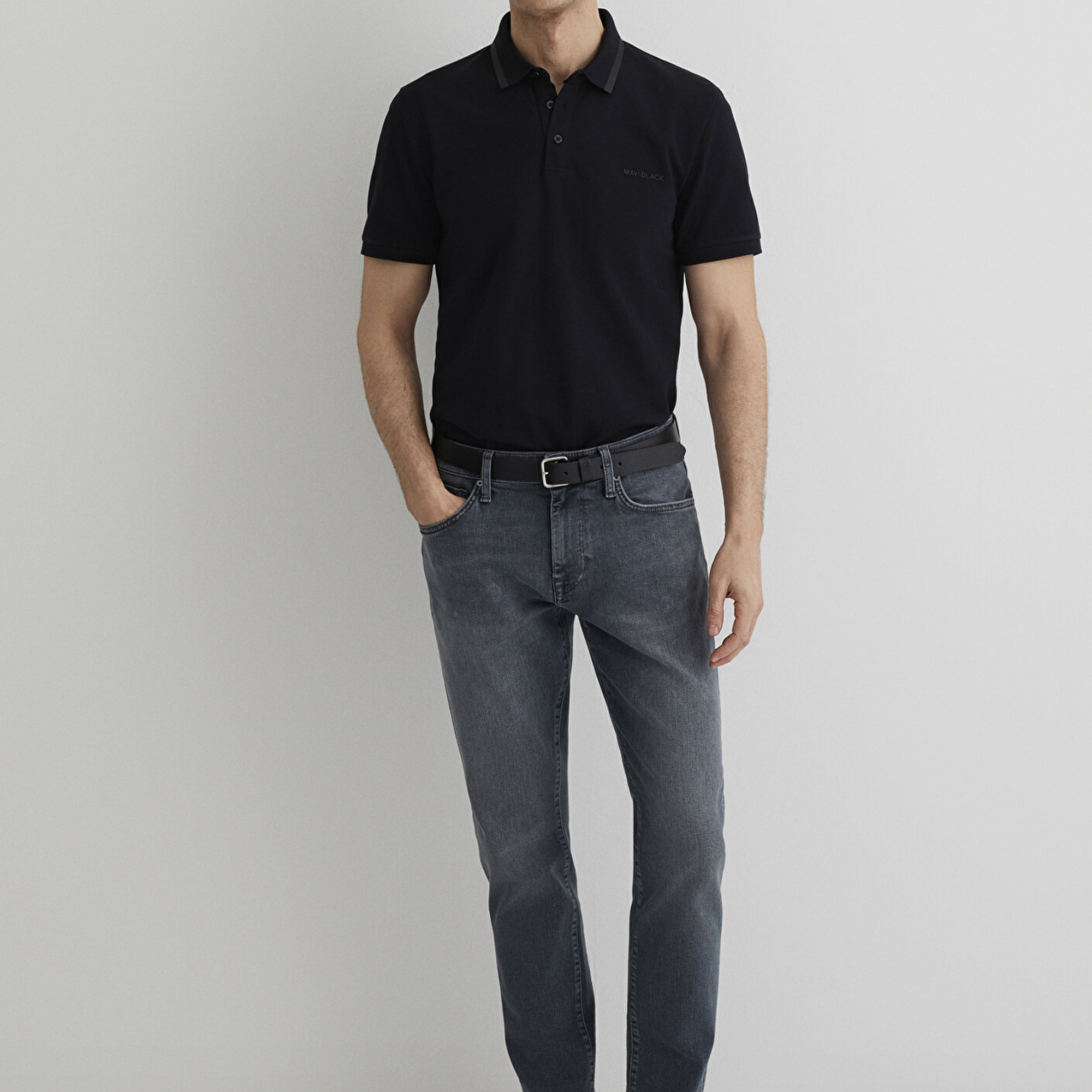 Mavi Marcus Mavi Black Puslu Vintage Gri Jean Pantolon 0035189345