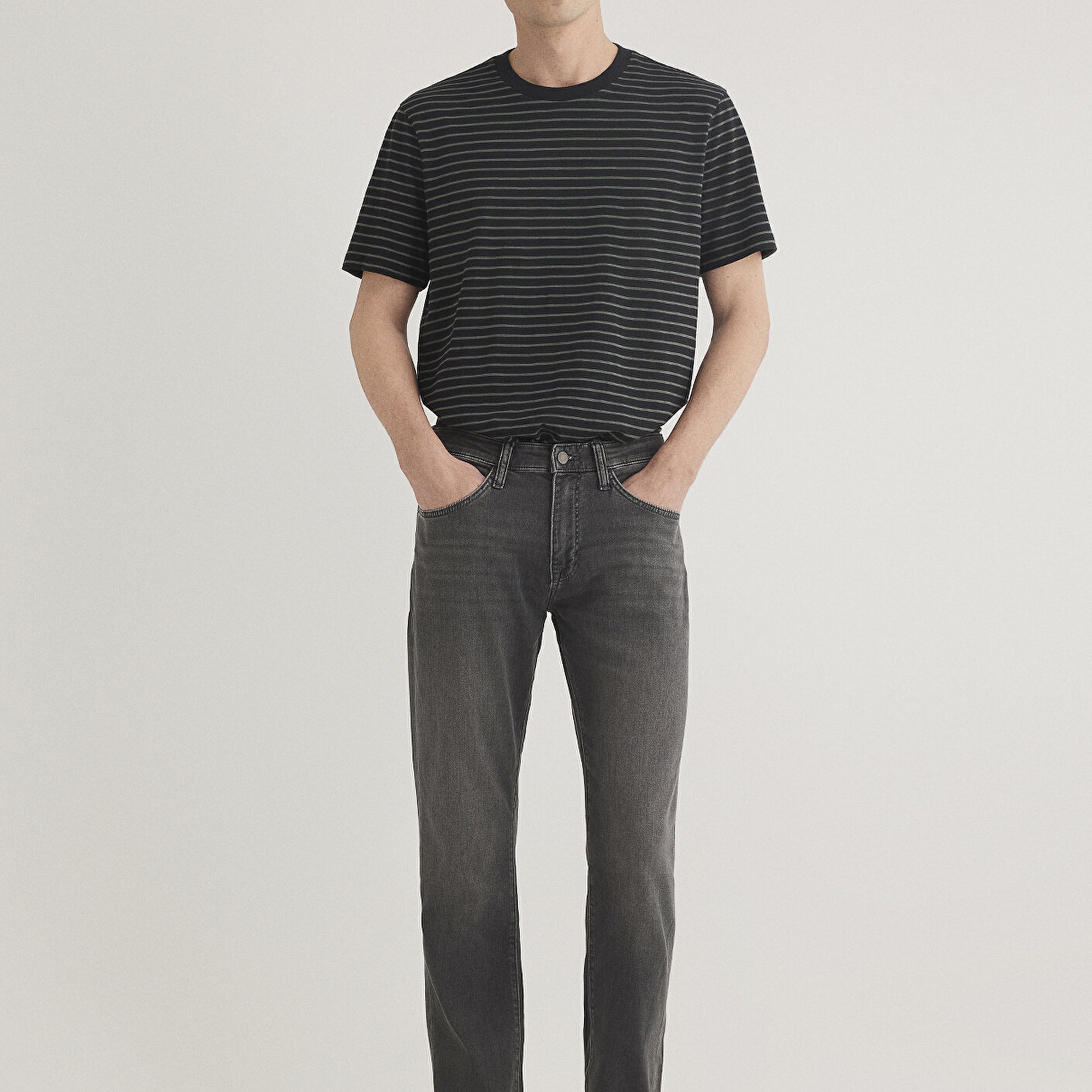 Mavi Marcus Sporty Koyu Gri Jean Pantolon 0035189134