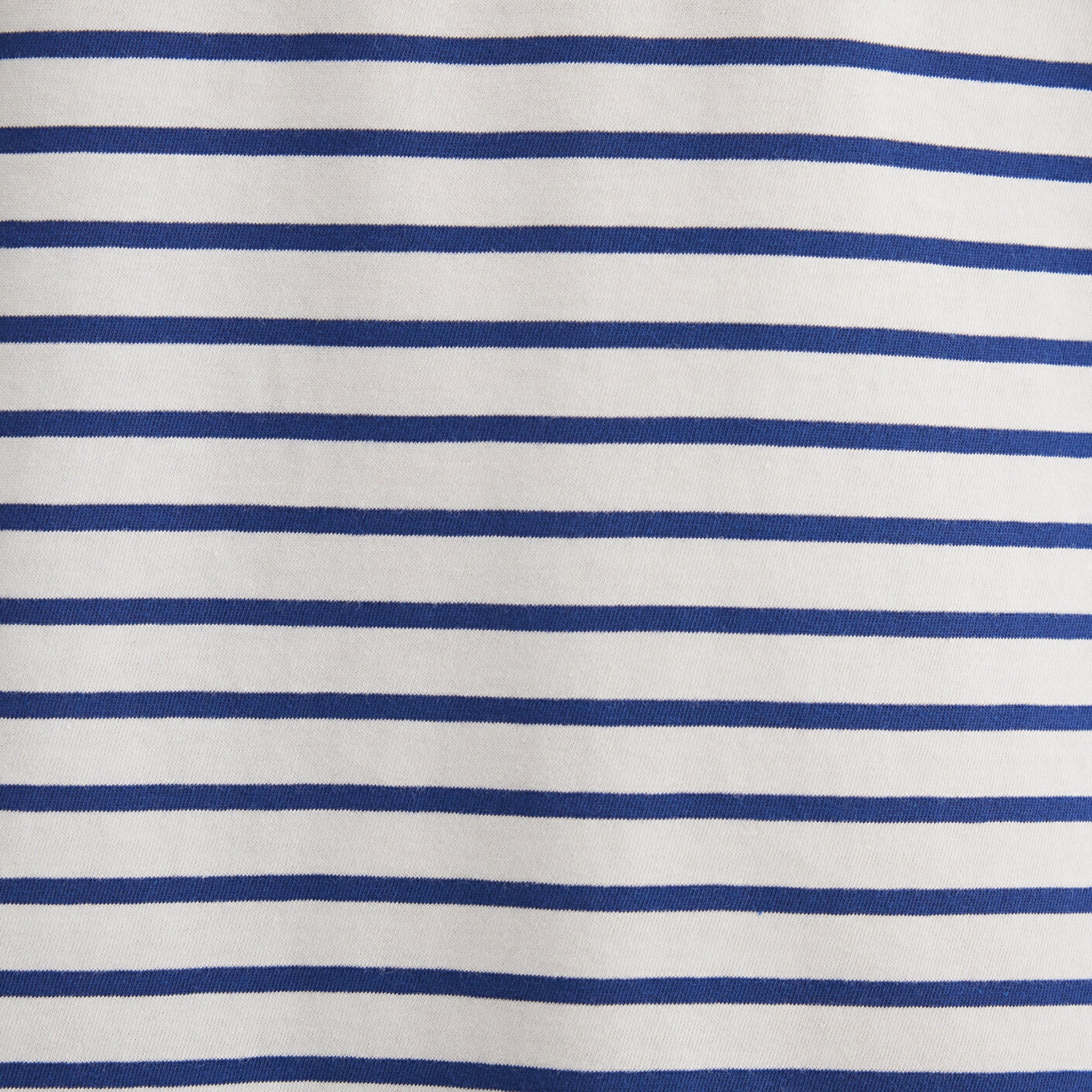 Mavi Berlin Baskılı Çizgili Unisex Tişört Loose Fit / Bol Rahat Kesim 2610025-70899