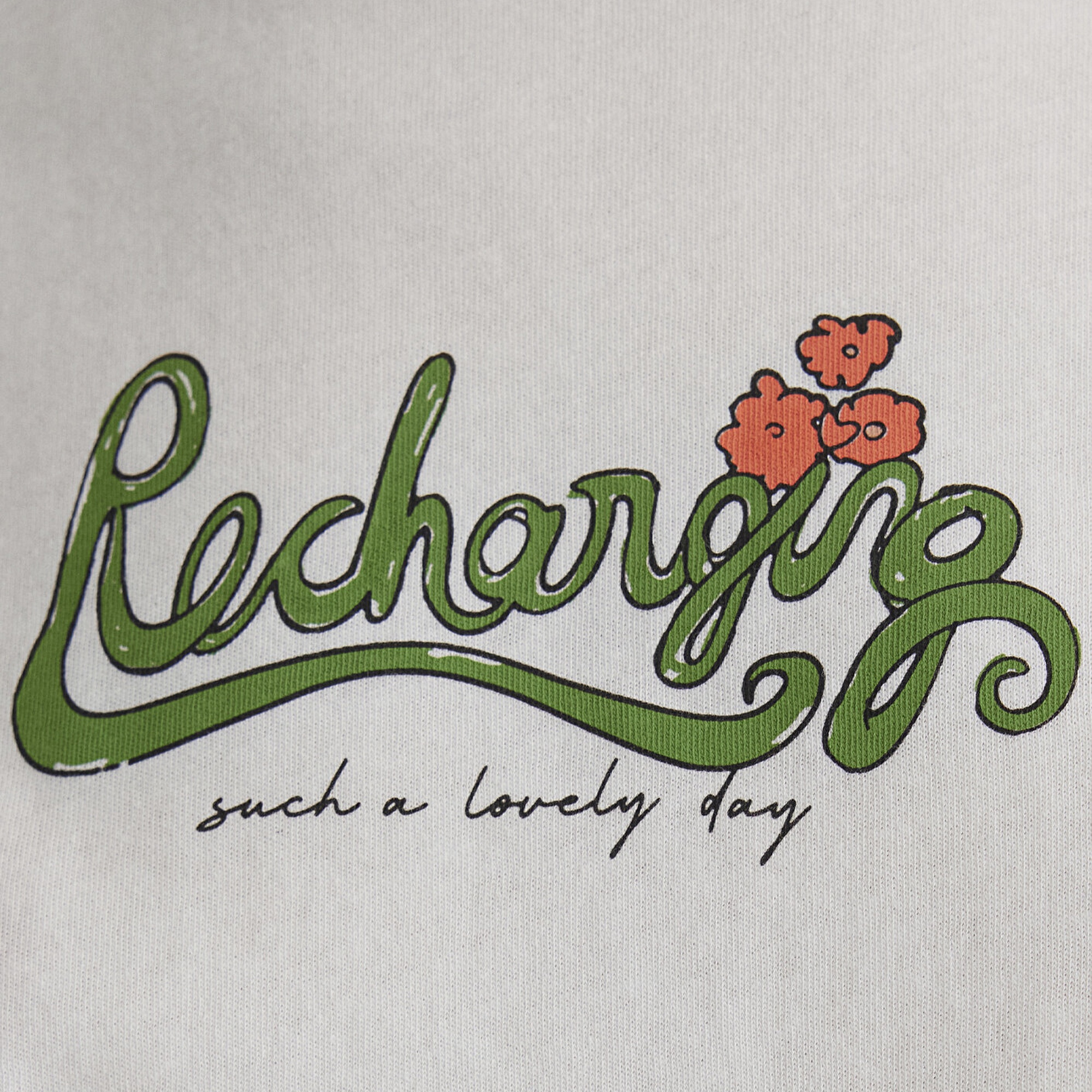 Mavi Kedi Baskılı Ekru Tişört Regular Fit / Normal Kesim 1613166-70057