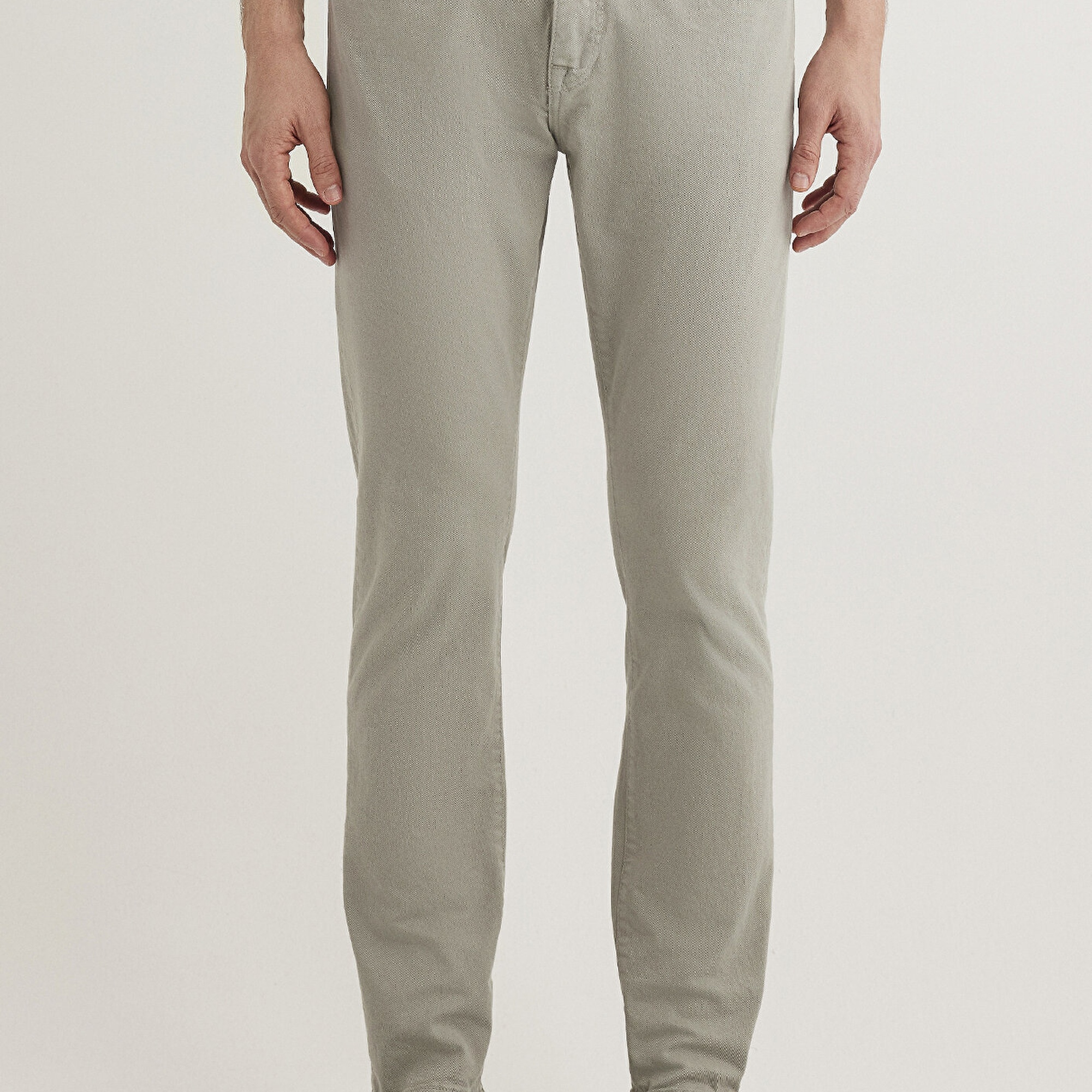 Mavi Jake Mavi Black Sisli Gri Gabardin Pantolon 0042286582