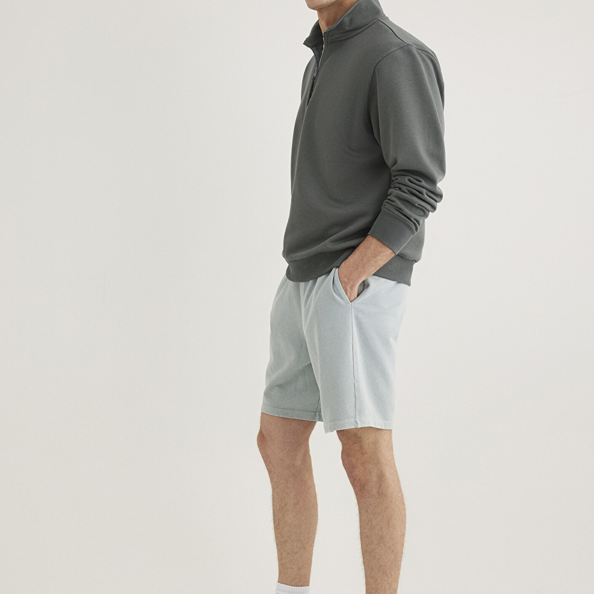 Mavi Gri Şort 0410251-70148