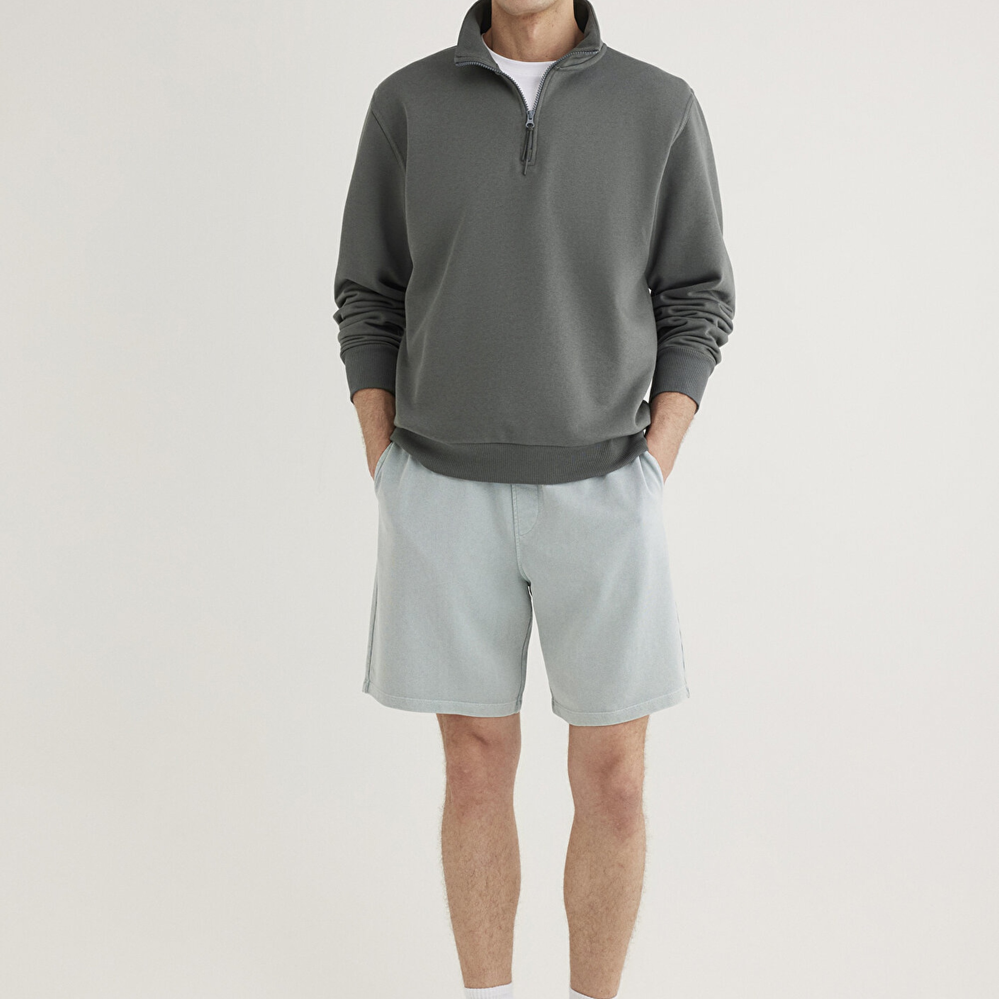 Mavi Gri Şort 0410251-70148