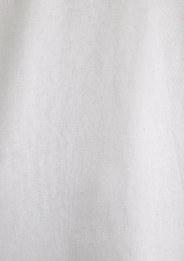  Mavi Keep Calm Baskılı Beyaz Tişört Loose Fit / Bol Rahat Kesim 0612463-620