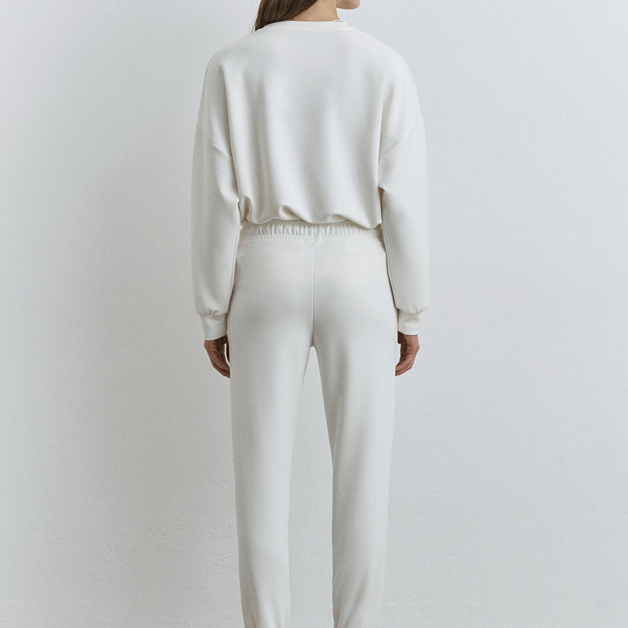 Mavi Lux Touch Beyaz Eşofman Altı 1011076-70057