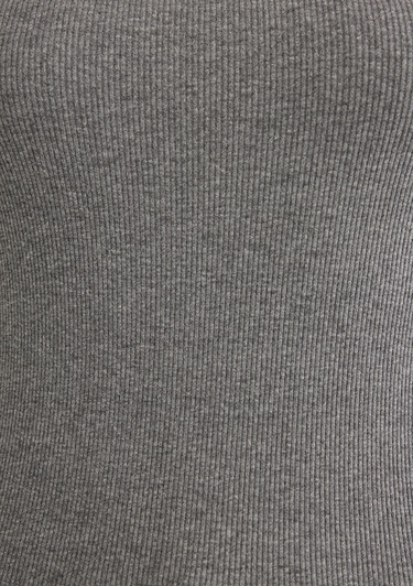  Mavi Halter Yaka Gri Basic Atlet Slim Fit / Dar Kesim 1612462-83096