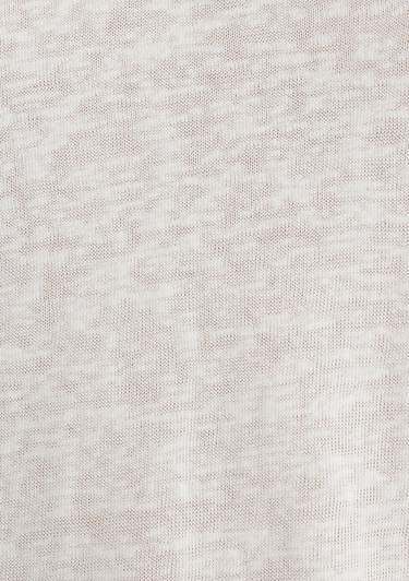  Mavi Dantel Detaylı V Yaka Beyaz Tişört Regular Fit / Normal Kesim 1613130-70057