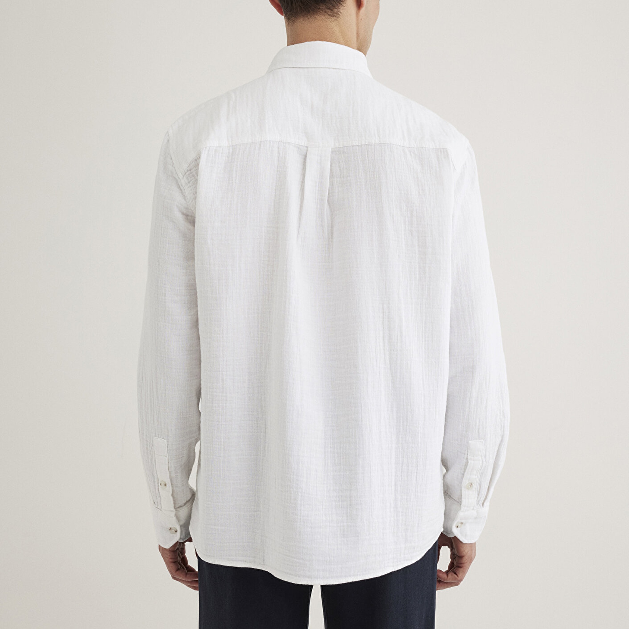 Mavi Beyaz Gömlek Regular Fit / Normal Kesim 0211518-620