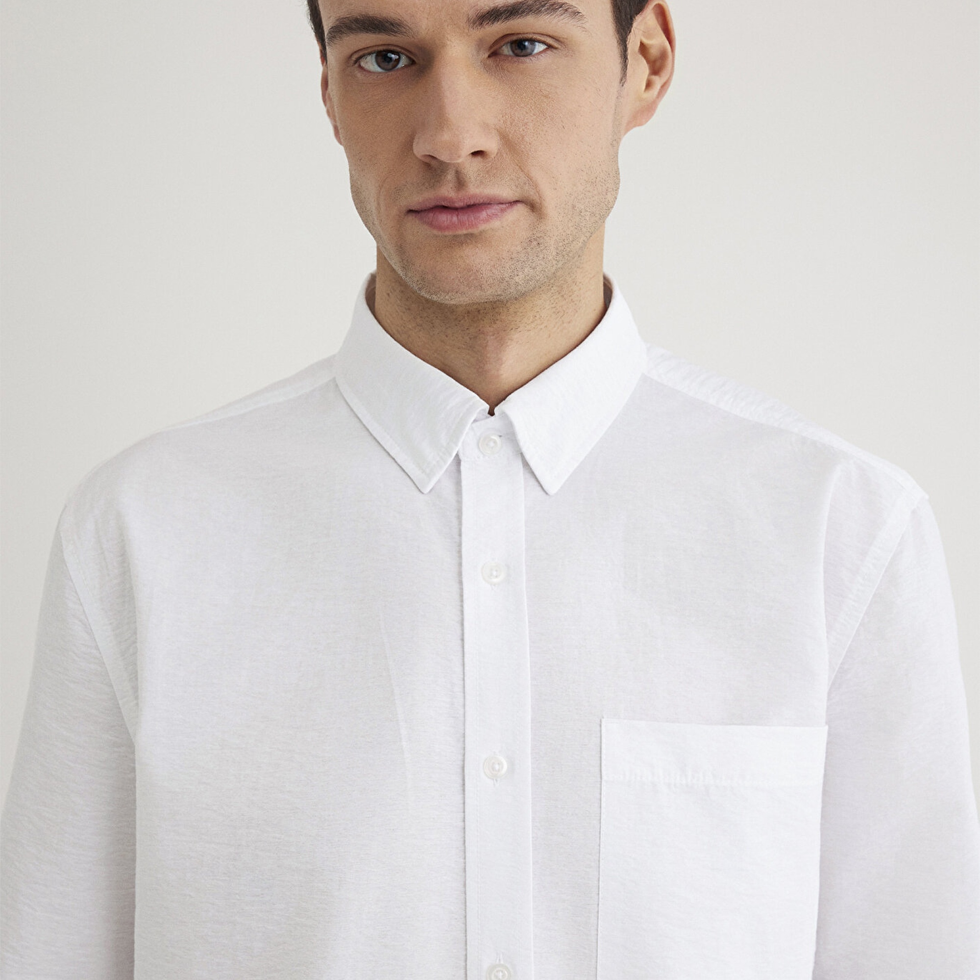 Mavi Beyaz Gömlek Regular Fit / Normal Kesim 0211527-620