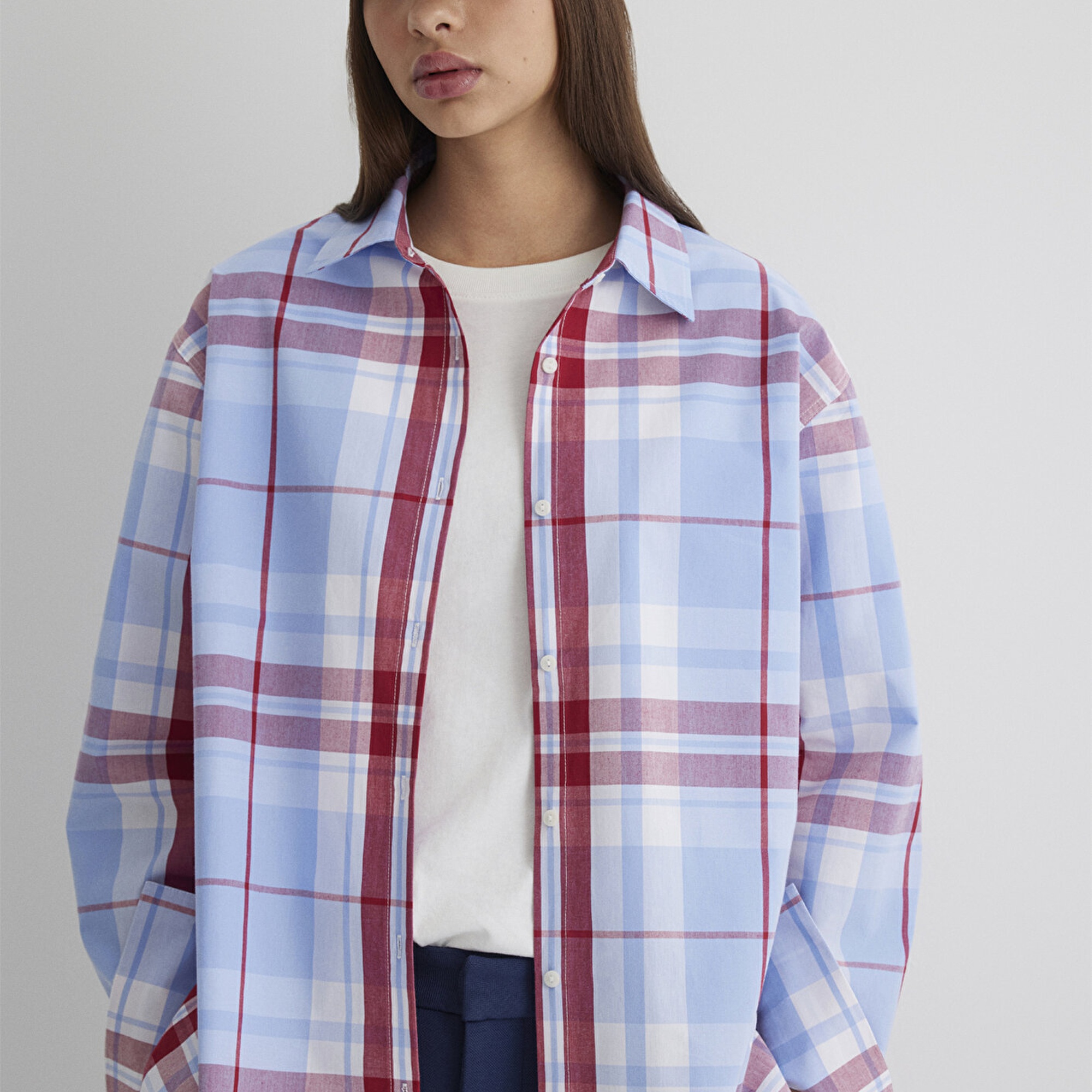 Mavi M Nakışlı Beyaz Şapka 1913303-620