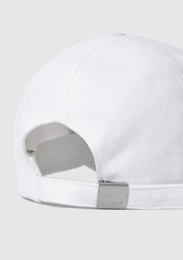  Mavi M Nakışlı Beyaz Şapka 1913303-620