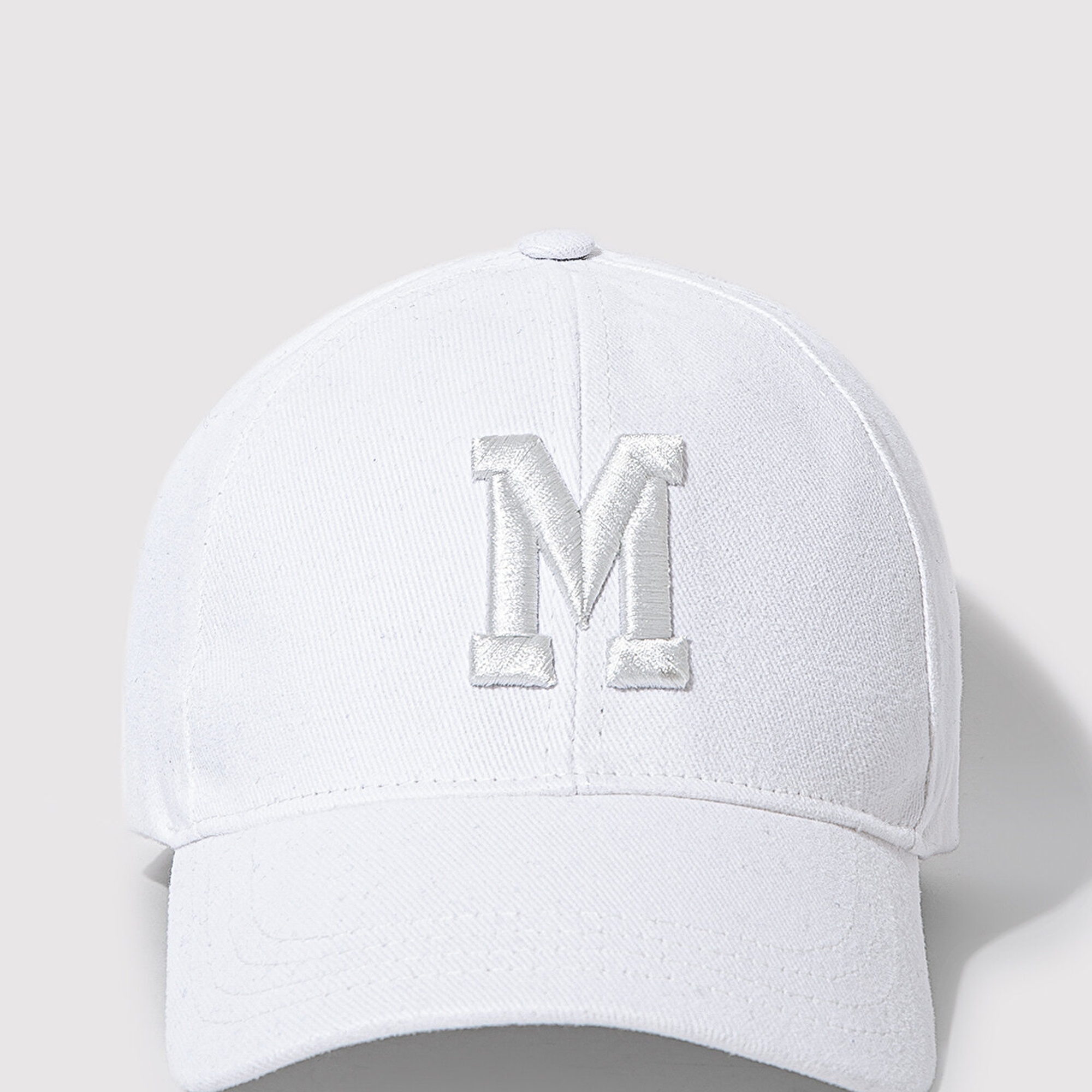 Mavi M Nakışlı Beyaz Şapka 1913303-620