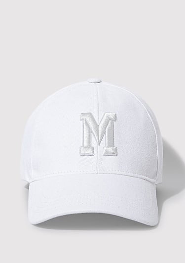 Mavi M Nakışlı Beyaz Şapka 1913303-620