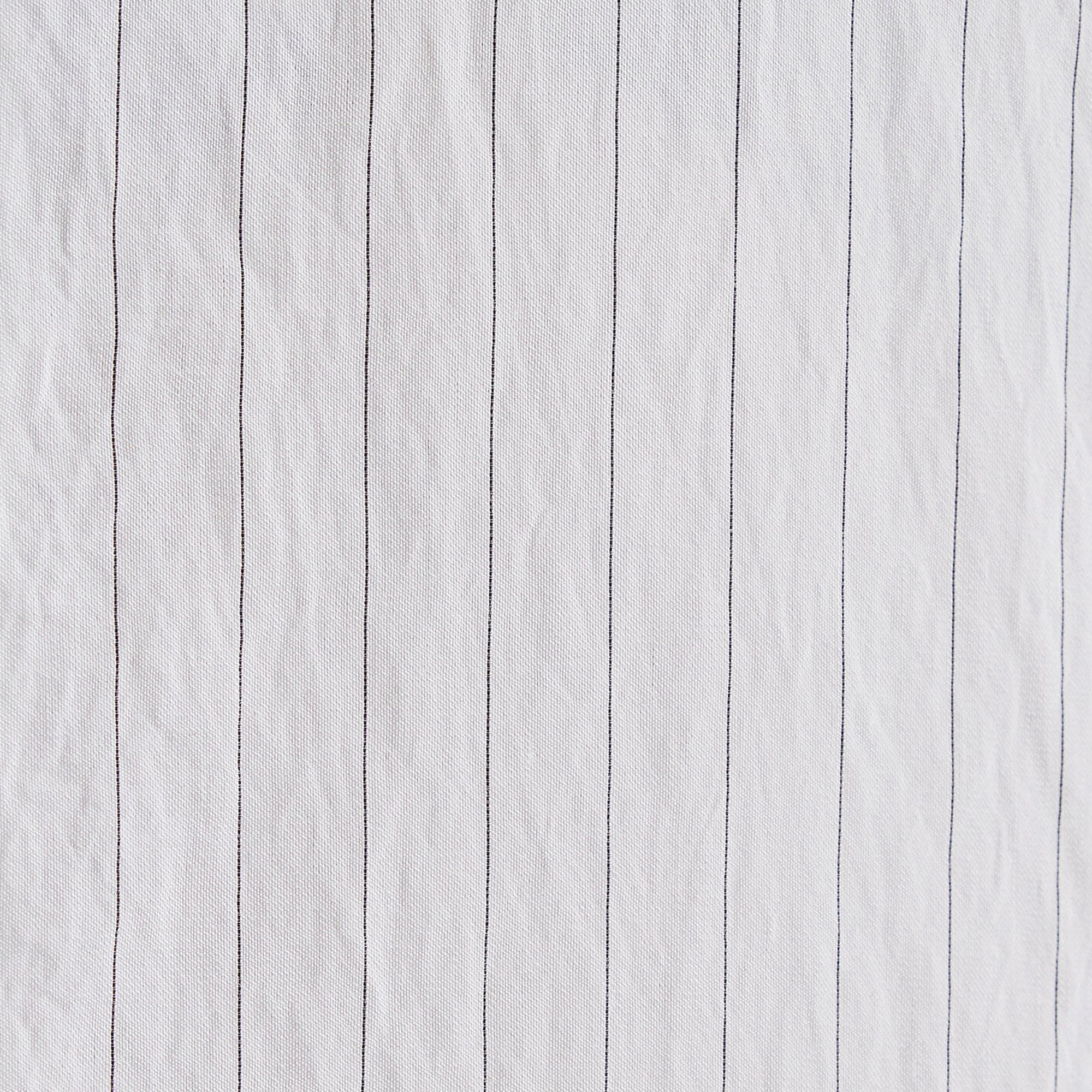 Mavi Çizgili Modal Beyaz Gömlek Regular Fit / Normal Kesim 0211446-900