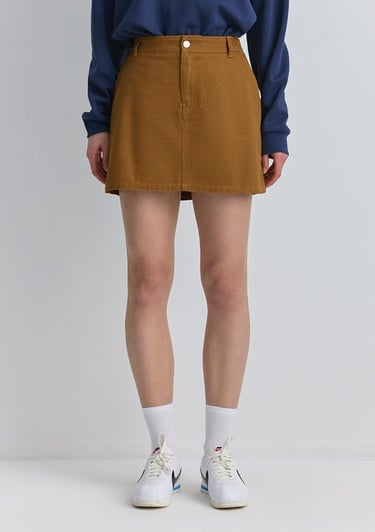  Mavi Kahverengi Mini Etek 1310746-70293