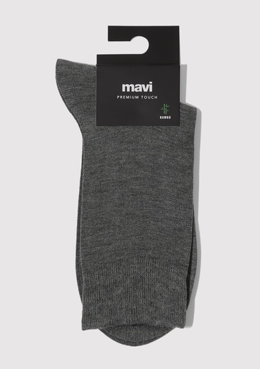  Mavi Gri Soket Çorap 0911908-24674