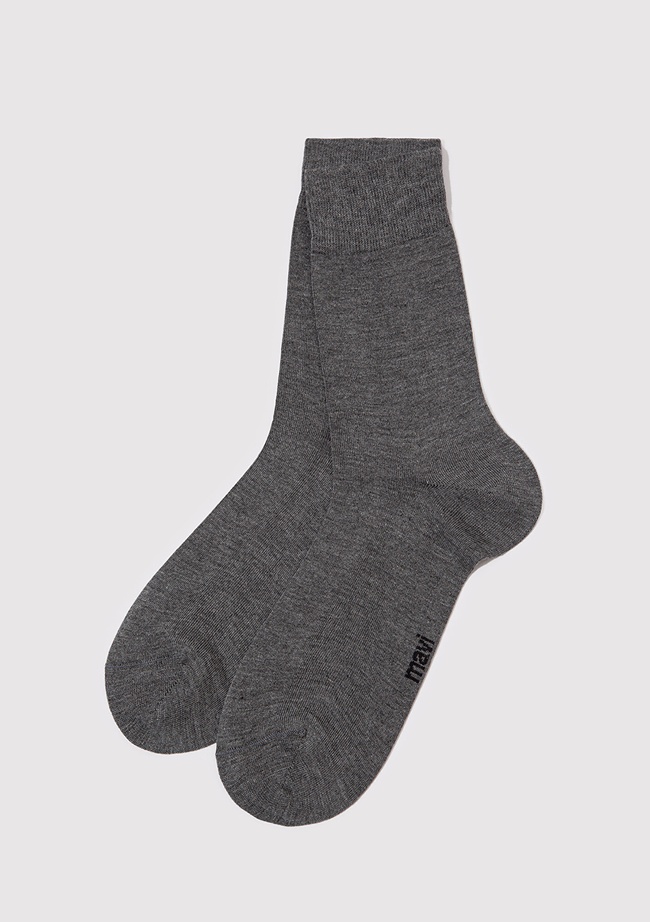  Mavi Gri Soket Çorap 0911908-24674