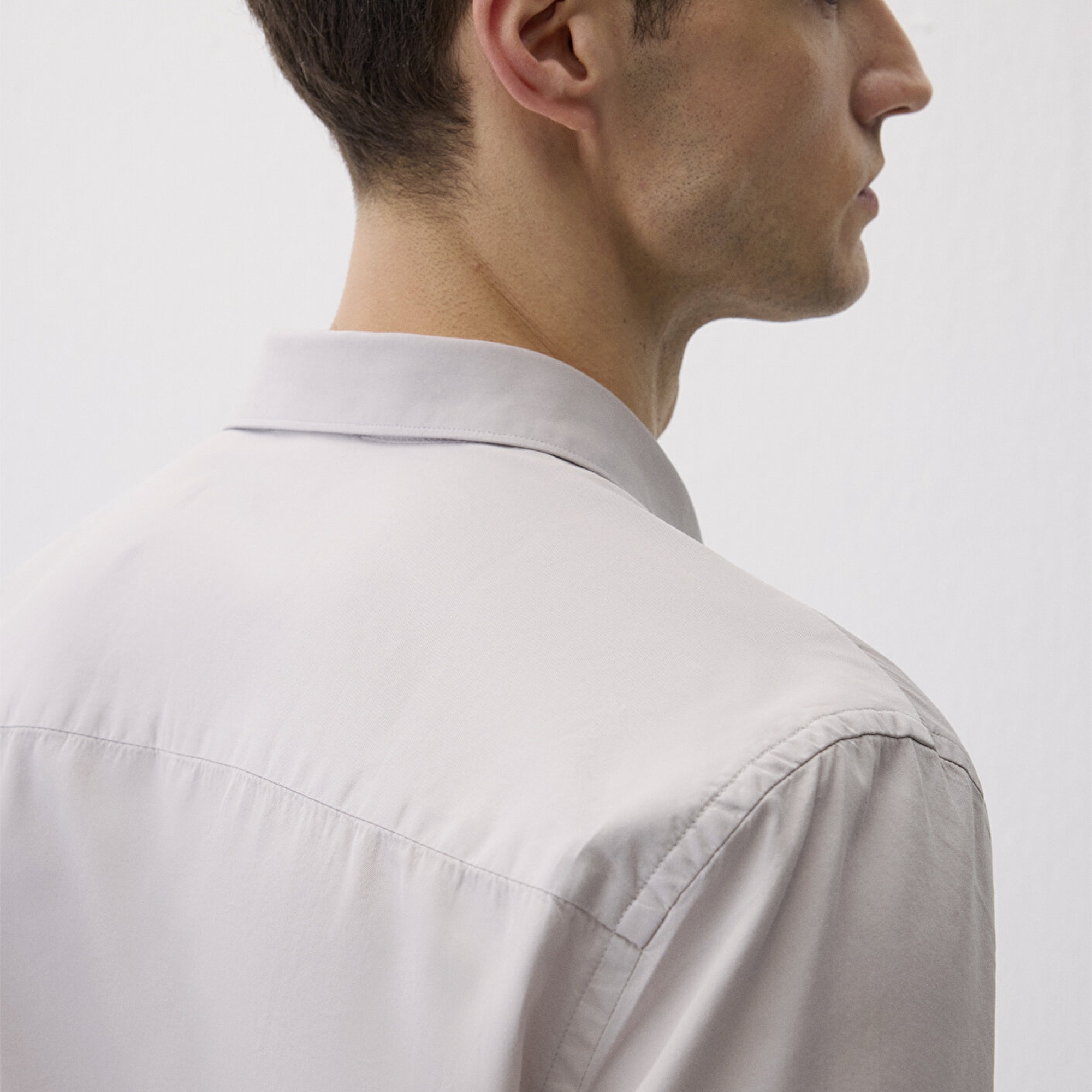 Mavi Tencel TM Gri Gömlek Slim Fit / Dar Kesim 0211573-70074