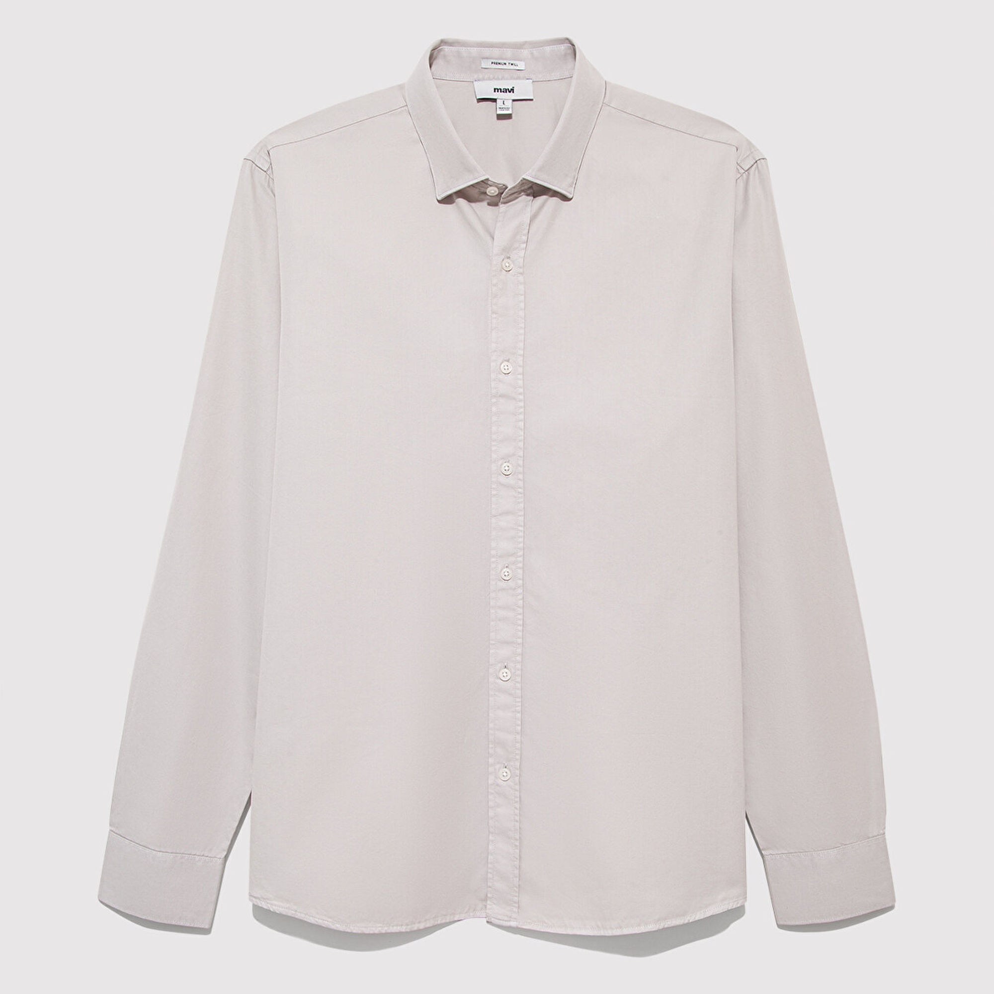 Mavi Tencel TM Gri Gömlek Slim Fit / Dar Kesim 0211573-70074