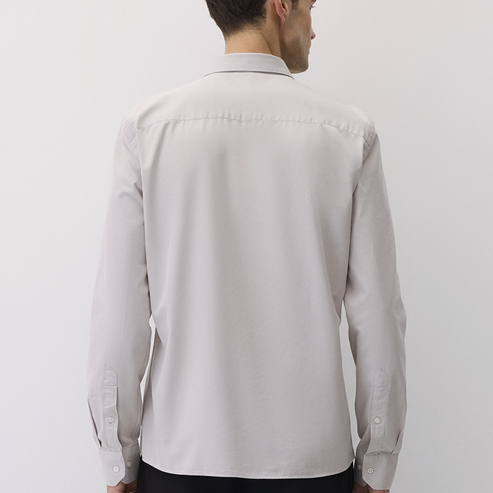 Mavi Tencel TM Gri Gömlek Slim Fit / Dar Kesim 0211573-70074