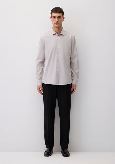  Mavi Tencel TM Gri Gömlek Slim Fit / Dar Kesim 0211573-70074