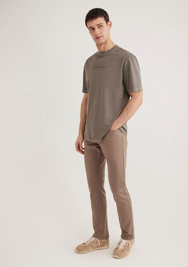  Mavi Marcus Kahverengi Comfort Gabardin Pantolon 0035189452