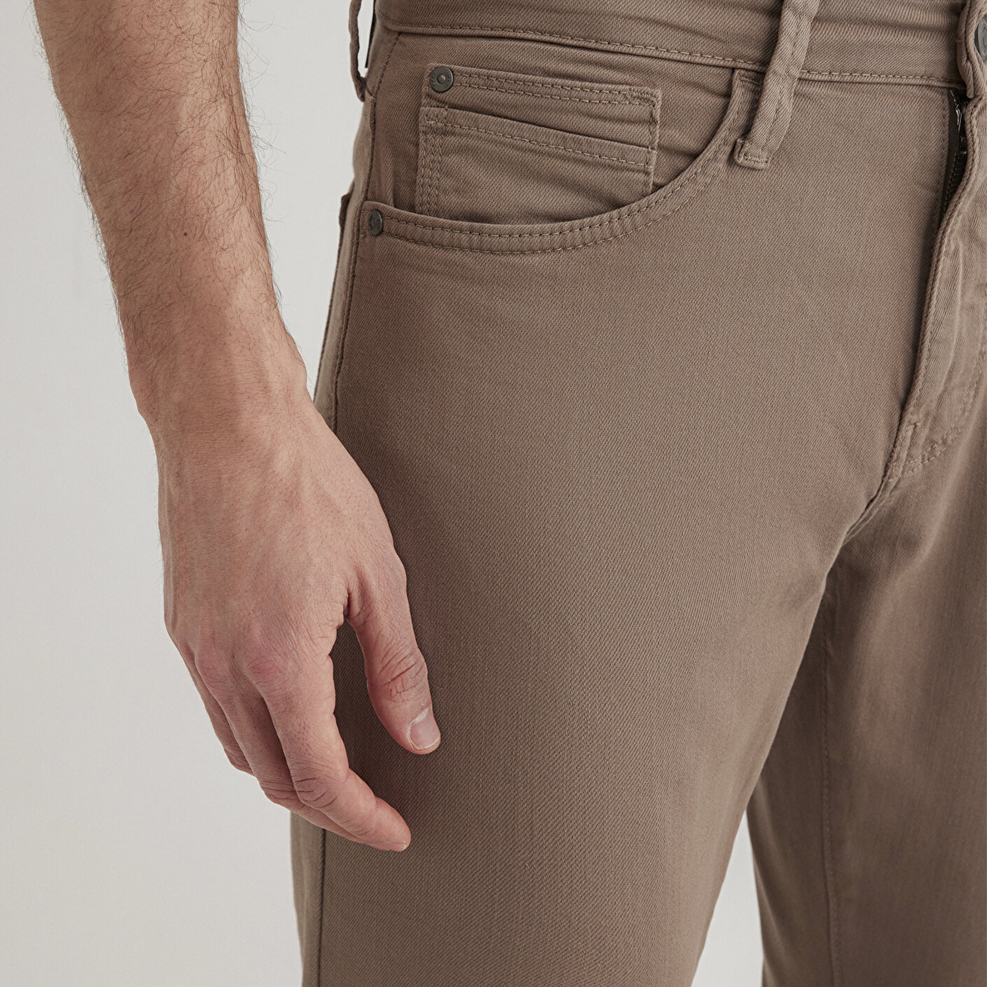 Mavi Marcus Kahverengi Comfort Gabardin Pantolon 0035189452