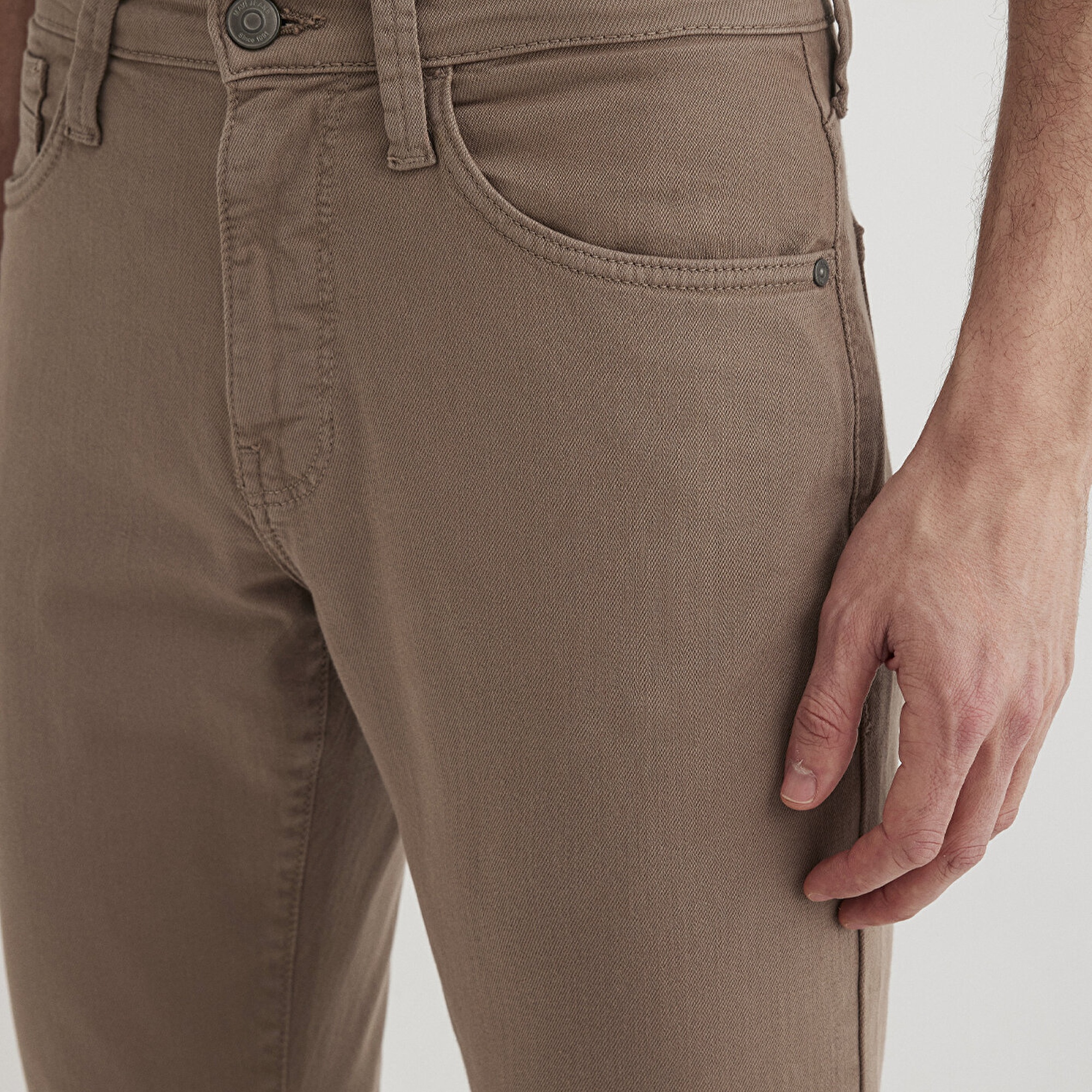 Mavi Marcus Kahverengi Comfort Gabardin Pantolon 0035189452