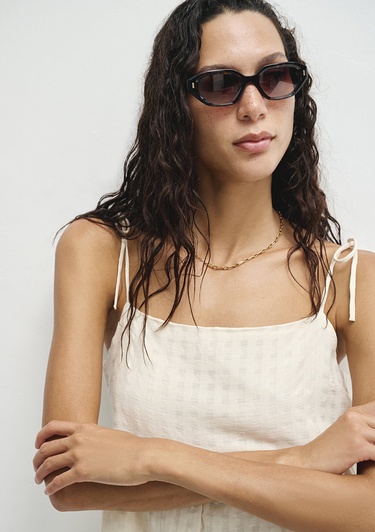  Mavi Ekru Elbise 1310792-80194