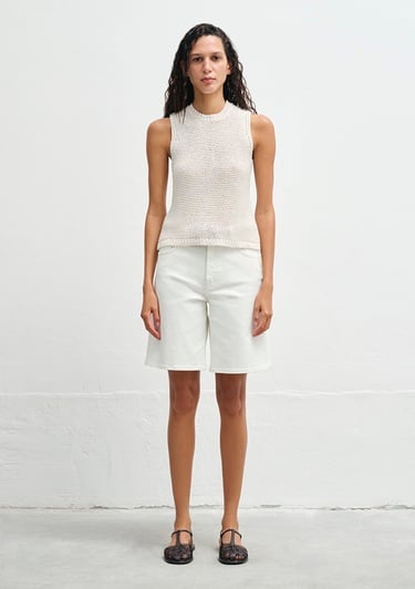  Mavi Ekru Triko Fitted / Vücuda Oturan Kesim 1710781-70057