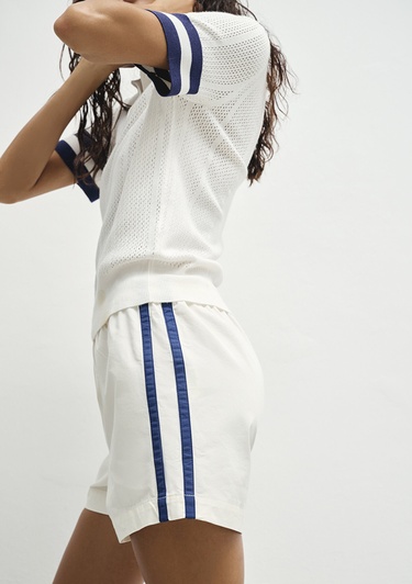  Mavi Ekru Şort 1410222-70057