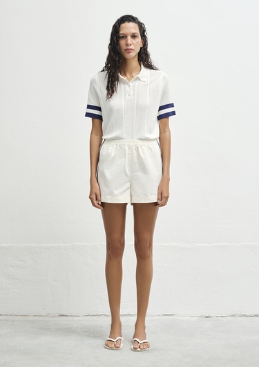  Mavi Ekru Şort 1410222-70057