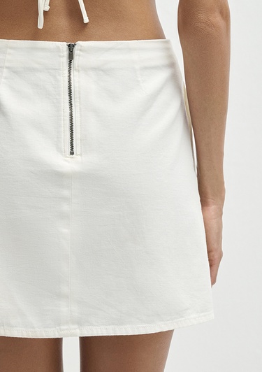  Mavi Ekru Etek 1310739-80194