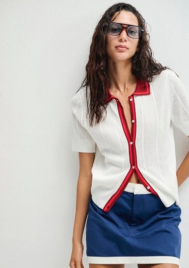  Mavi Lacivert Etek 1310738-70495