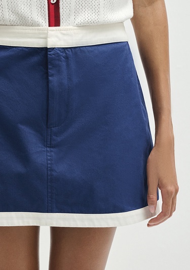  Mavi Lacivert Etek 1310738-70495