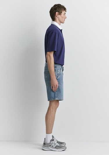  Mavi Rotterdam Mv91 Street İndigo Mavisi Jean Şort 0410185-89128