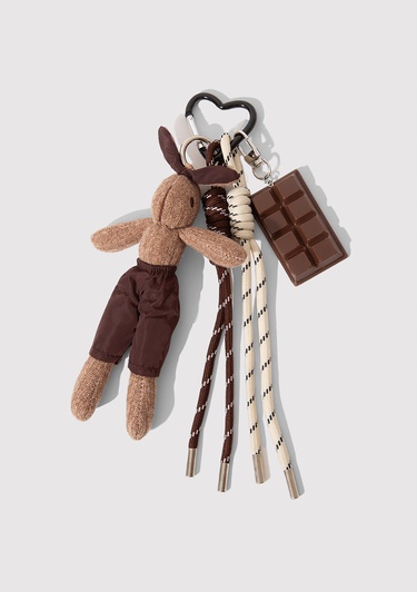  Mavi Çikolata Tavşan Anahtarlık 1913528-26823