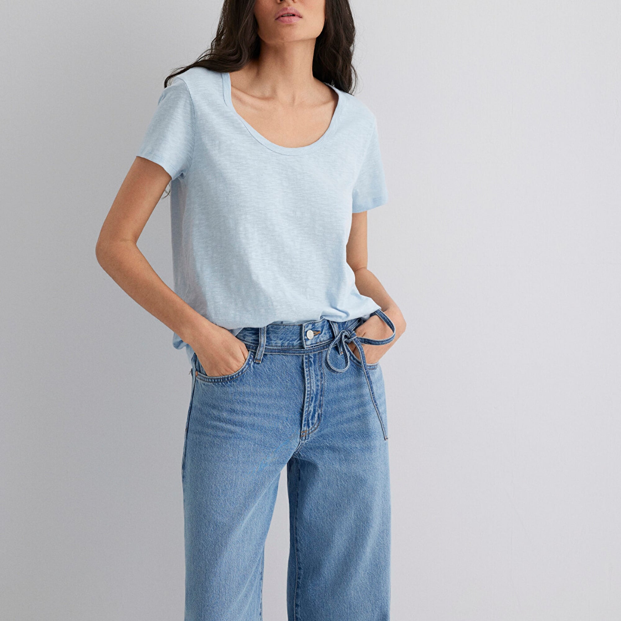 Mavi Mavi Basic Tişört Regular Fit / Normal Kesim 1613076-70800