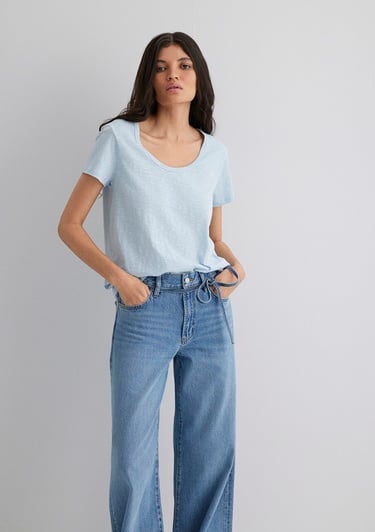  Mavi Mavi Basic Tişört Regular Fit / Normal Kesim 1613076-70800