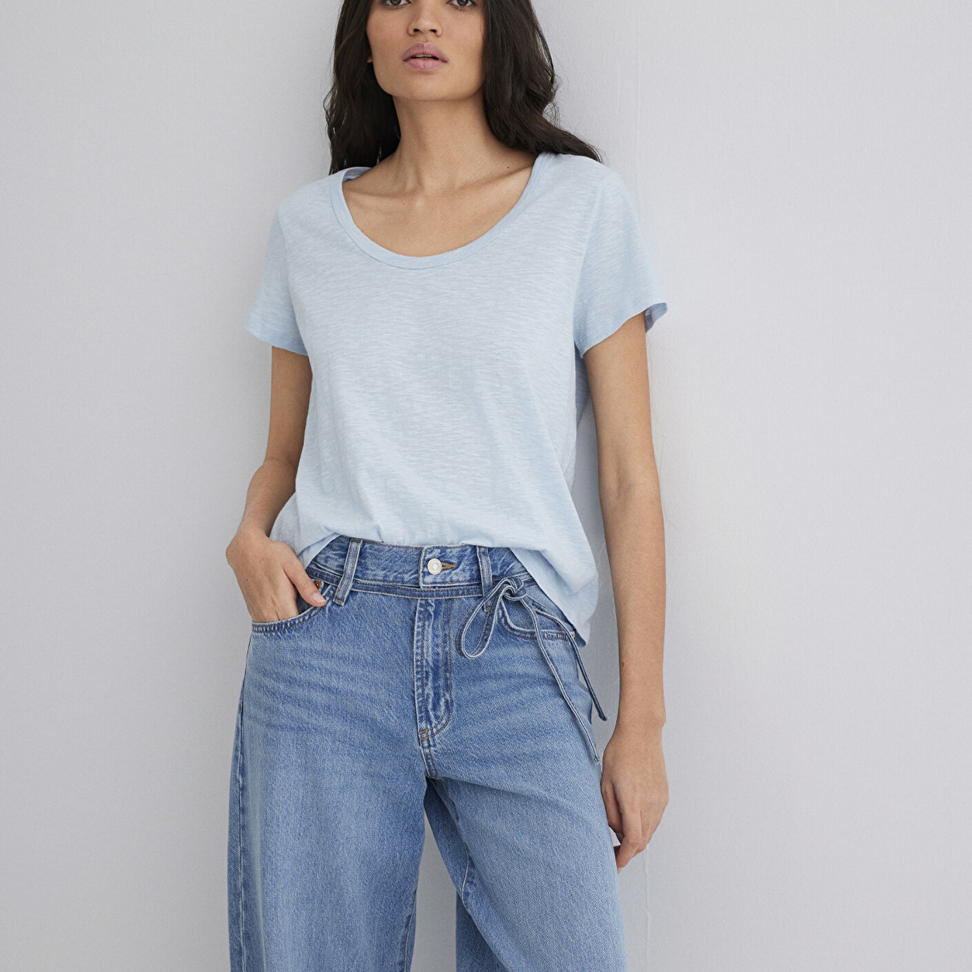 Mavi Mavi Basic Tişört Regular Fit / Normal Kesim 1613076-70800