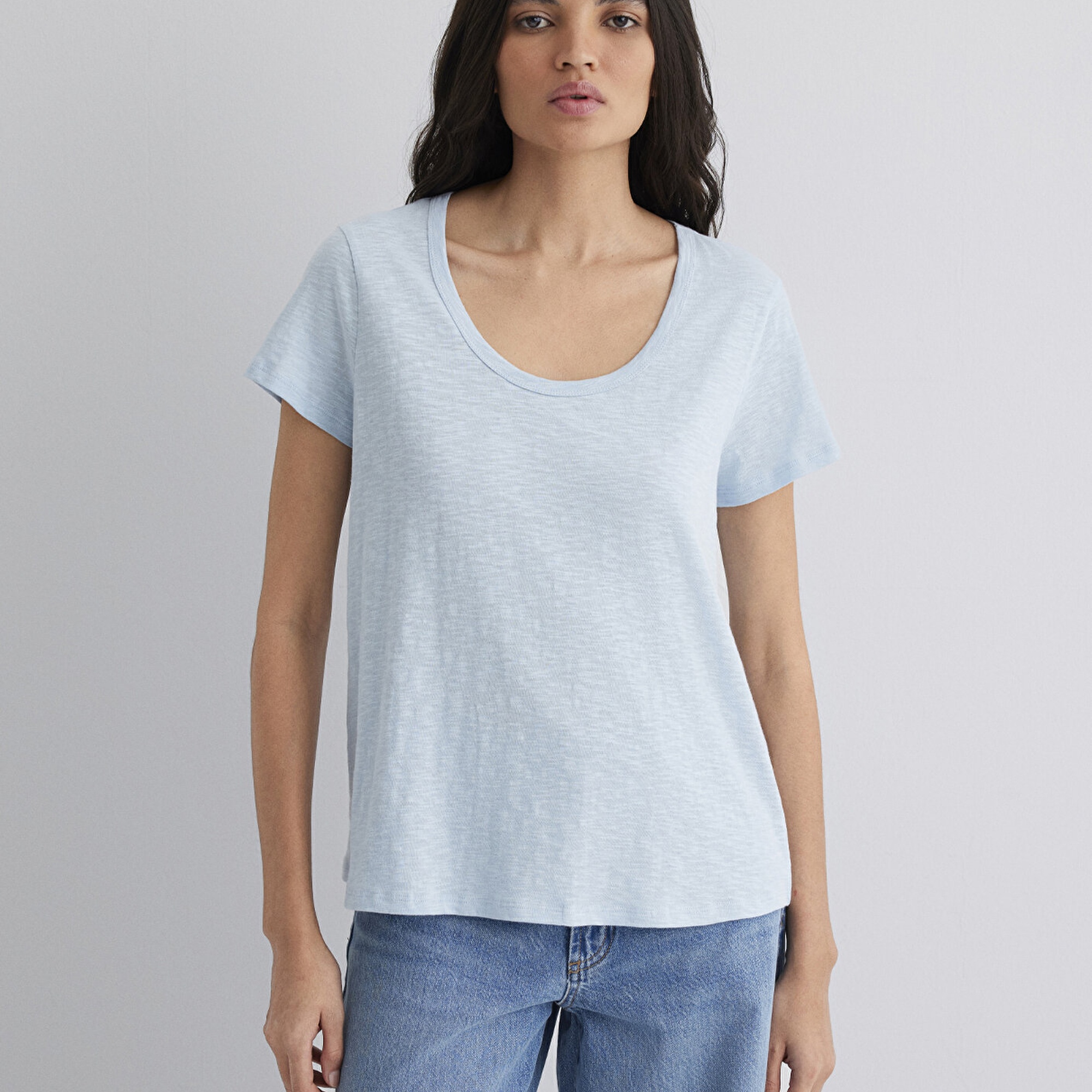 Mavi Mavi Basic Tişört Regular Fit / Normal Kesim 1613076-70800