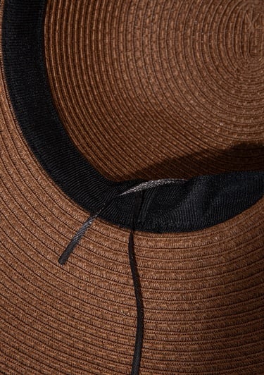  Mavi Kahverengi Hasır Şapka 1912995-27142