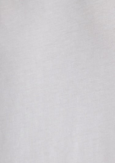  Mavi Baskılı Beyaz Tişört Loose Fit / Bol Rahat Kesim 0613032-70057