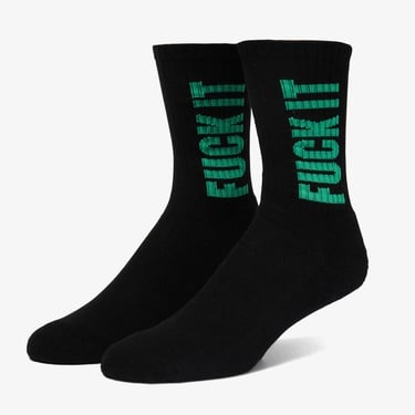  Huf Sidewinder Crew Erkek Siyah Çorap