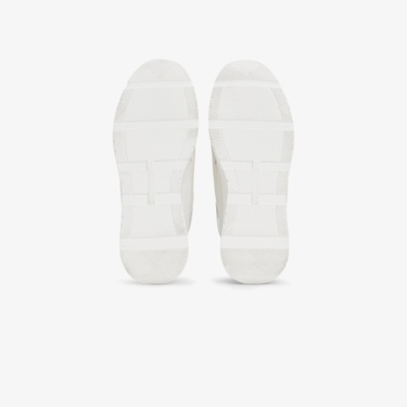  Tommy Hilfiger Deri Logolu Kadın Beyaz Spor Ayakkabı