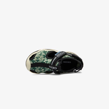  Geox Wader Bebek Yeşil Sandalet