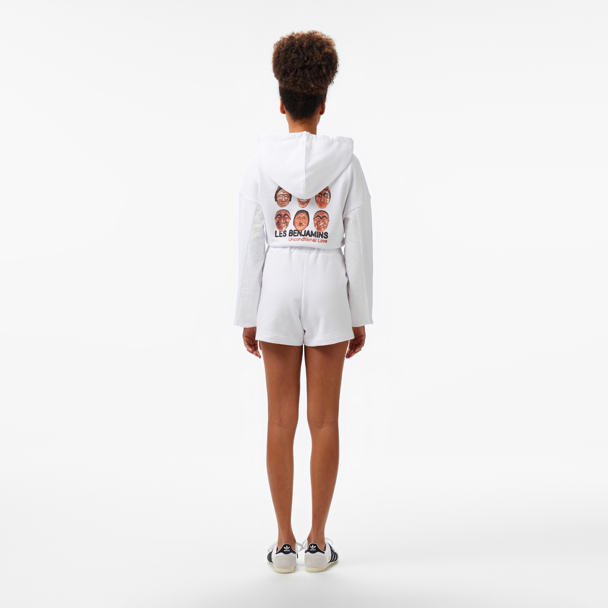 Les Benjamins Kadın Beyaz Şort