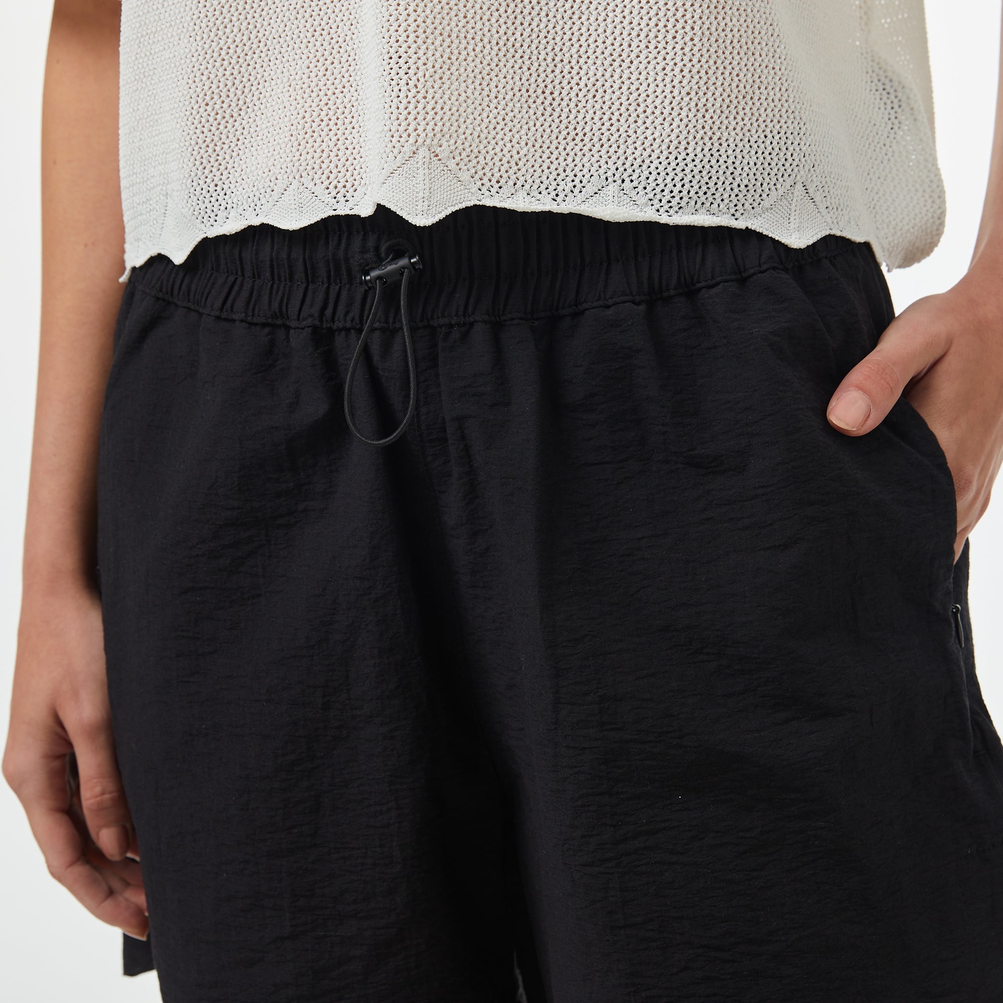 UNITED4 Kadın Siyah Şort