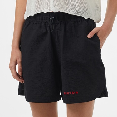  UNITED4 Kadın Siyah Şort