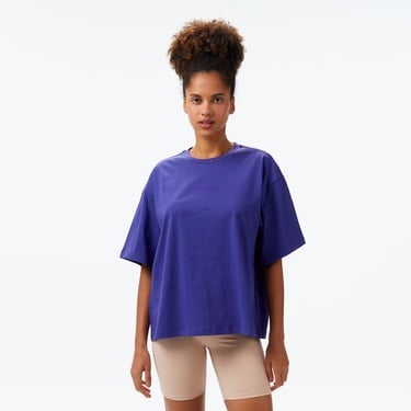  Les Benjamins Kadın Mor T-Shirt